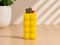 Yapı Bloklu Çakmak Kılıfı – Renkli Lego Görünümlü Dekoratif Çakmak Koruyucu Kılıf