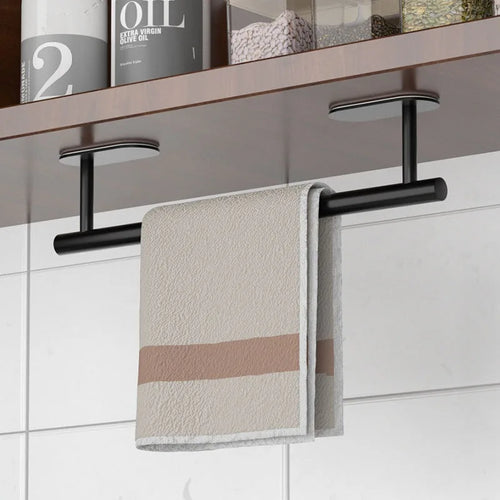 No Drill Bathroom Shelf - Strong Adhesive Wall Organizer - Rustproof Stainless Steel Storage Rack